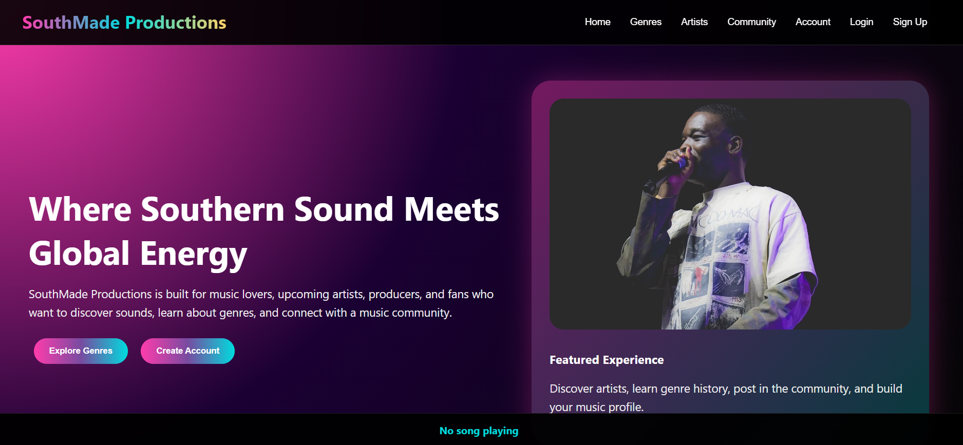 Creative Brand Website preview